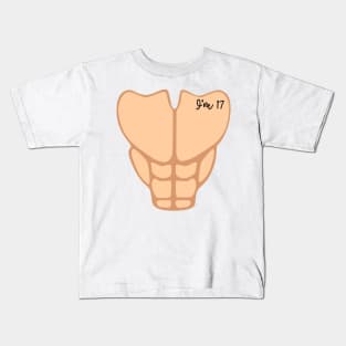 Six Pack I'm 17th Birthday Funny Men Kids T-Shirt